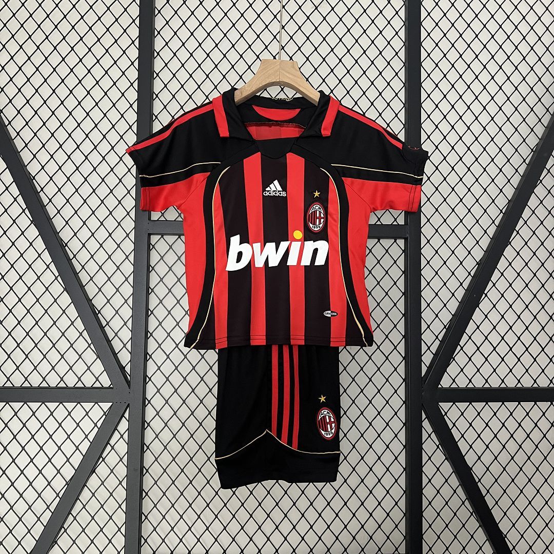 Kit Enfant Retro AC Milan domicile 2006/07