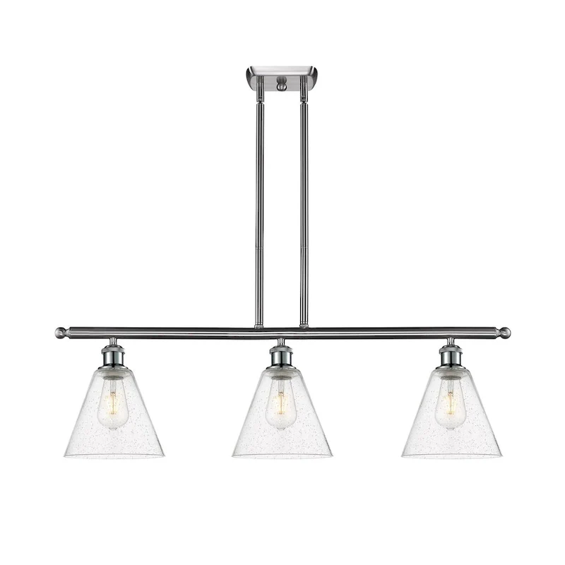 Innovations Lighting Berkshire - 3 Light 36  Stem Hung Island Light