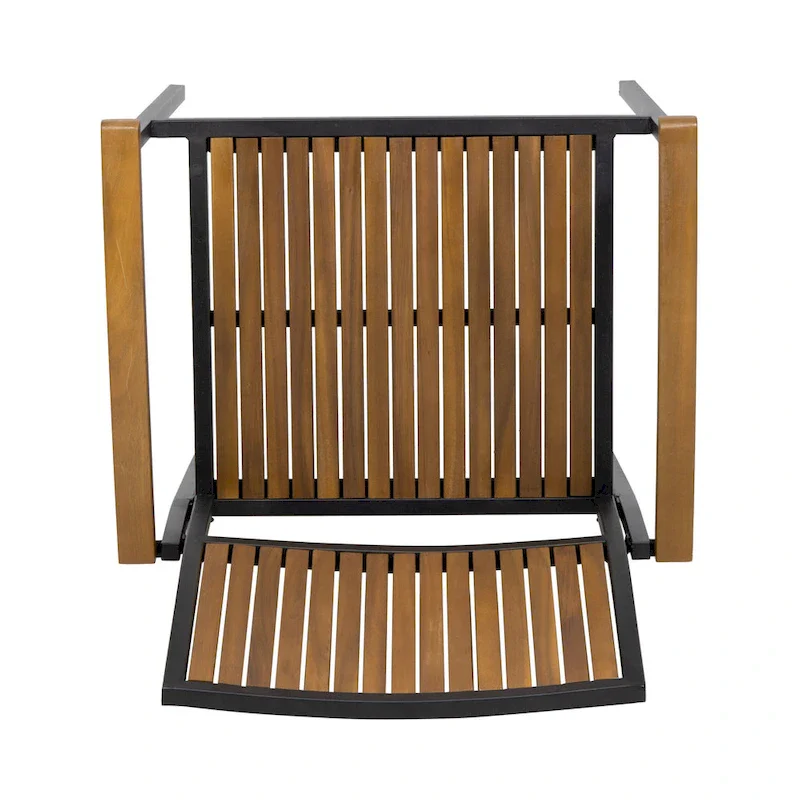 Wood and Metal chair