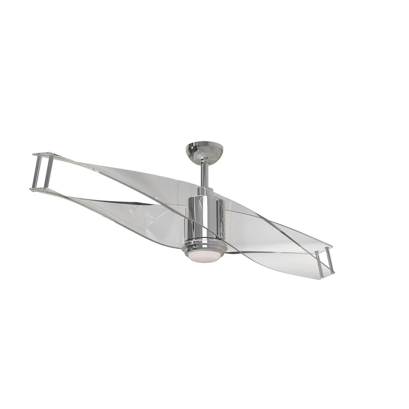 Craftmade 56  Illusion Ceiling Fan - Polished Nickel - 56