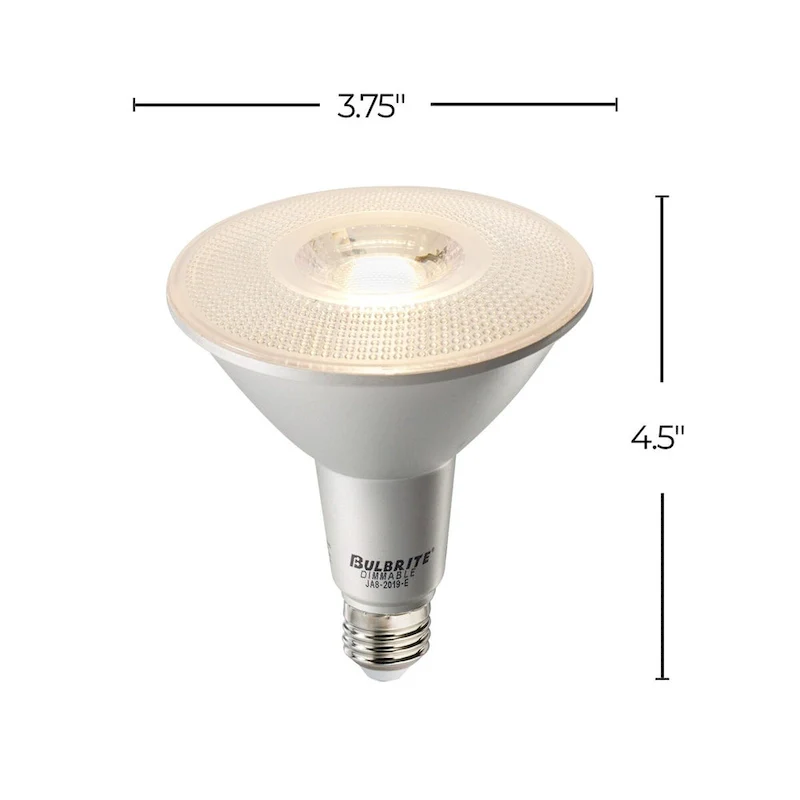 Bulbrite Pack of (6) 10 Watt Dimmable Flood Medium (E26) LED Bulb - 800 Lumens, 2700K, and 90 CRI