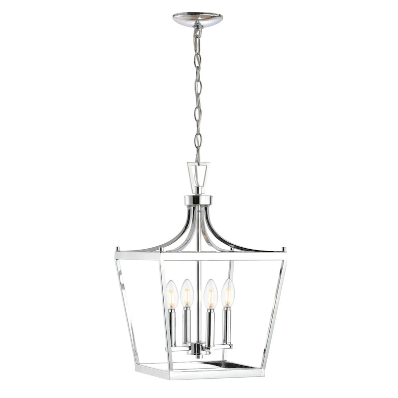 SAFAVIEH Lighting Olgica 4-light Pendant - 13 x13 x24.75-96.75  - 13Wx13Dx97H