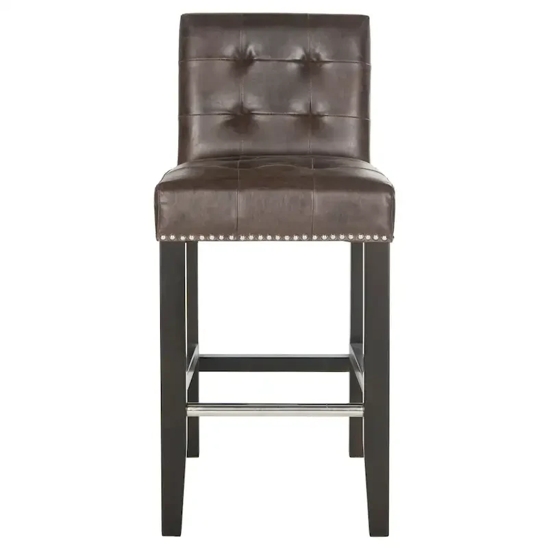 SAFAVIEH Lashunda 24-inch Counter Stool - 16.7 W x 20.1 L x 34.4 H - 17Wx20Dx34H