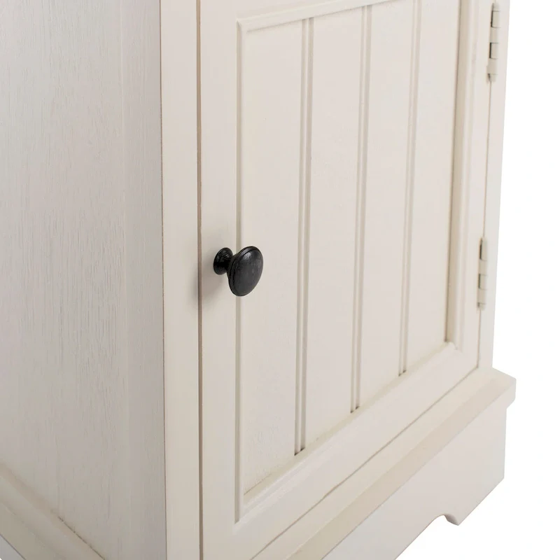 SAFAVIEH Golda Distressed White Cabinet
