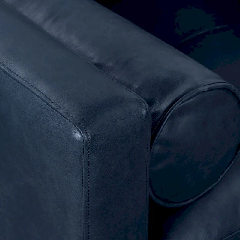 Poly and Bark Napa Lounge Chair - Genuine Italian Leather