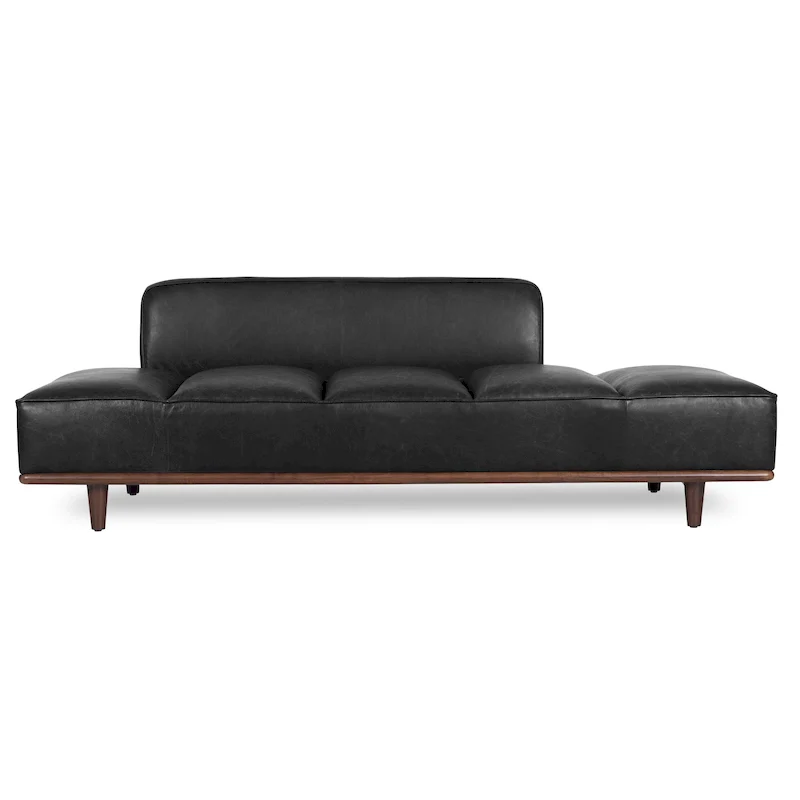 Poly & Bark Jasper Daybed - Full Grain Genuine Italian Leather