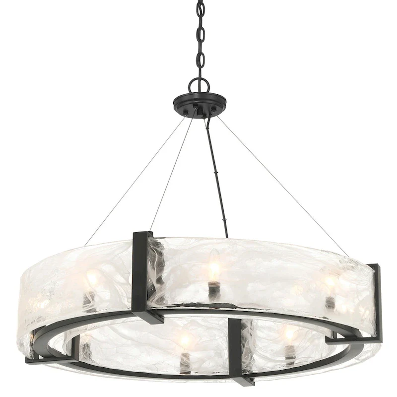Minka Lavery 3619 Cloud Break 8 Light 33  Wide Suspension Pendant