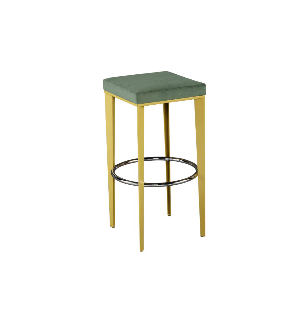 Gus Square Backless Stool in Counter or Bar Height