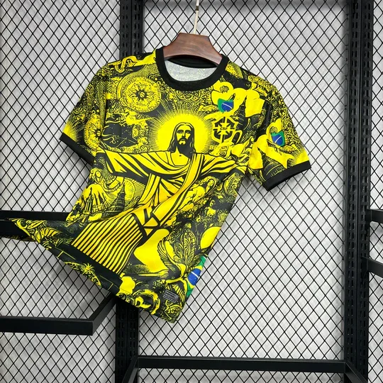 Maillot Brésil Concept 2024 Jaune