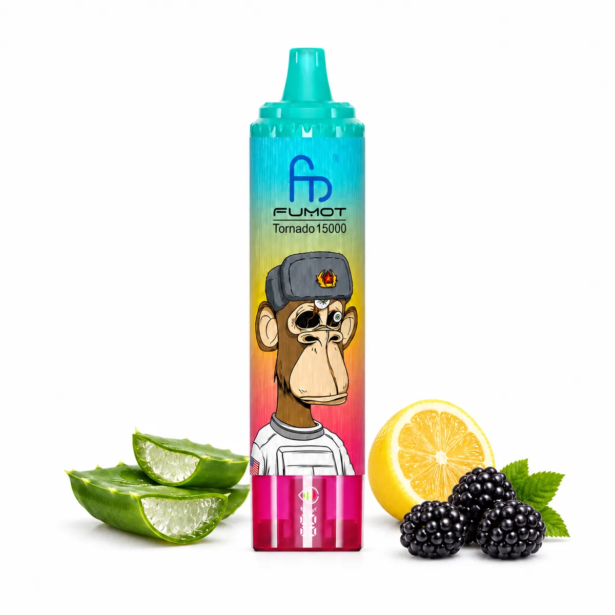 Fumot Tornado 15000 Aloe Lemon Berries – Einweg-Vape, Produktansicht
