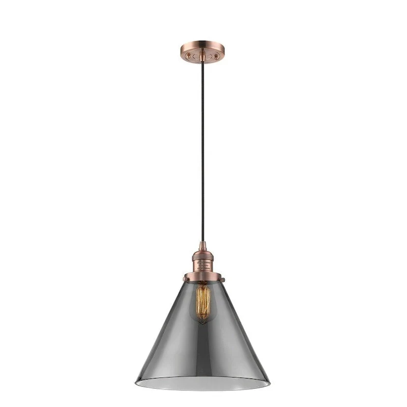 Innovations Lighting X-Large Cone Single Light 12  Wide Pendant