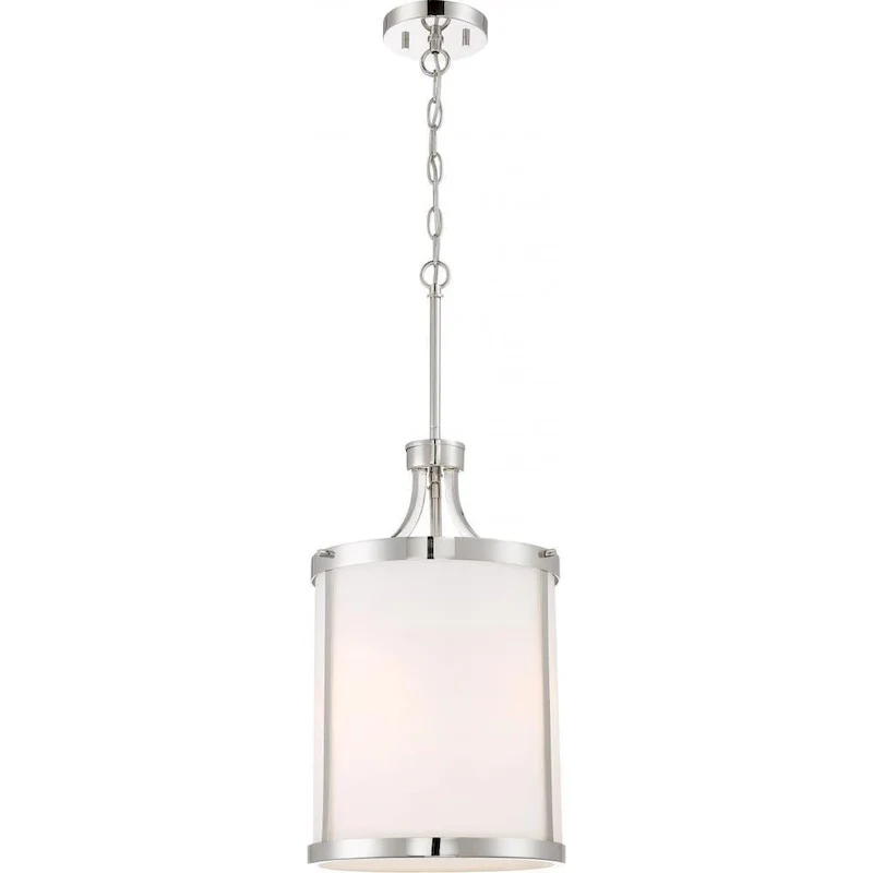 Nuvo Lighting Denver 3-light Pendant - Pewter - Diameter 11.63 , Height 18.75  - Diameter 11.63 , Height 18.75