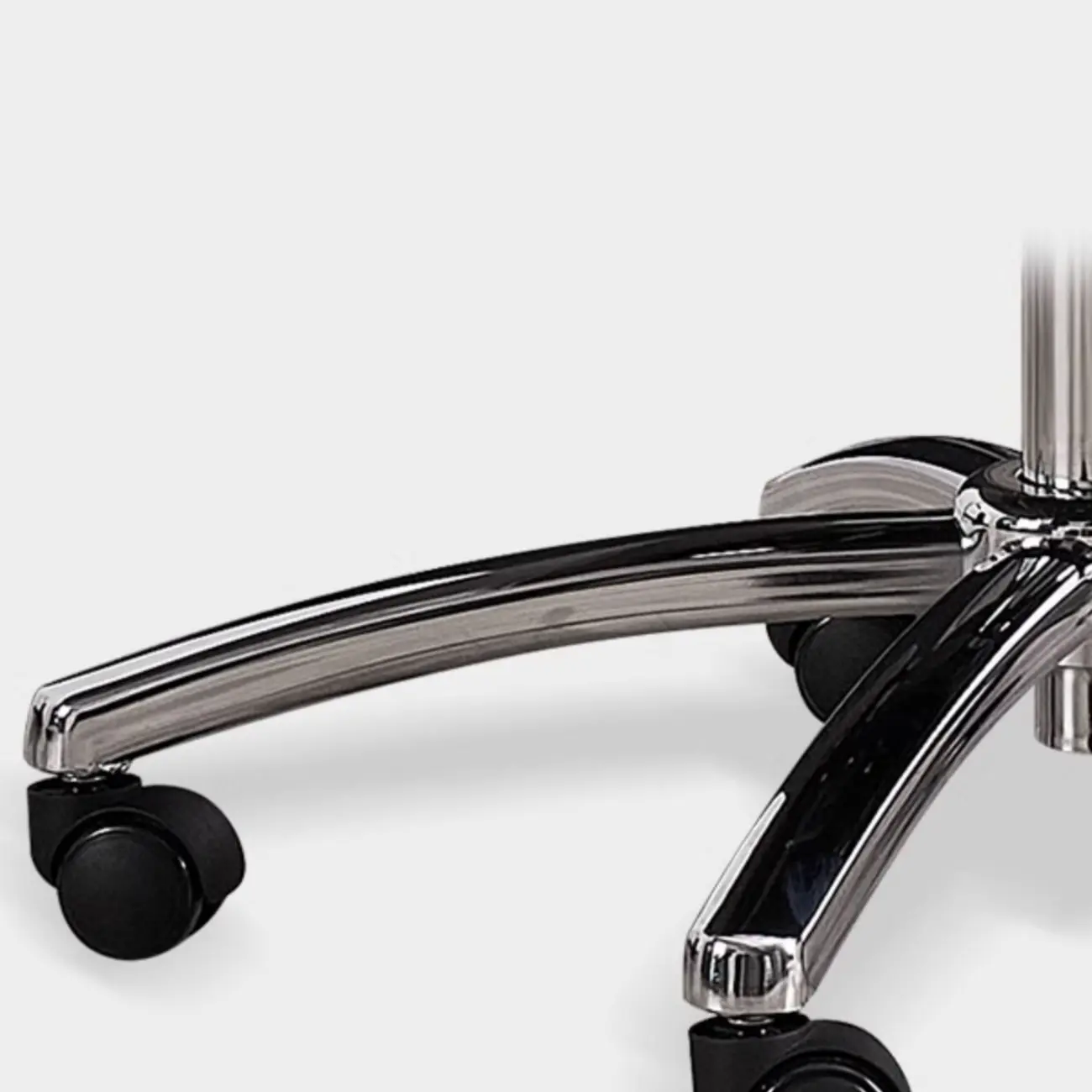 Reclining Beige Leather Adjustable Swivel Office Chair