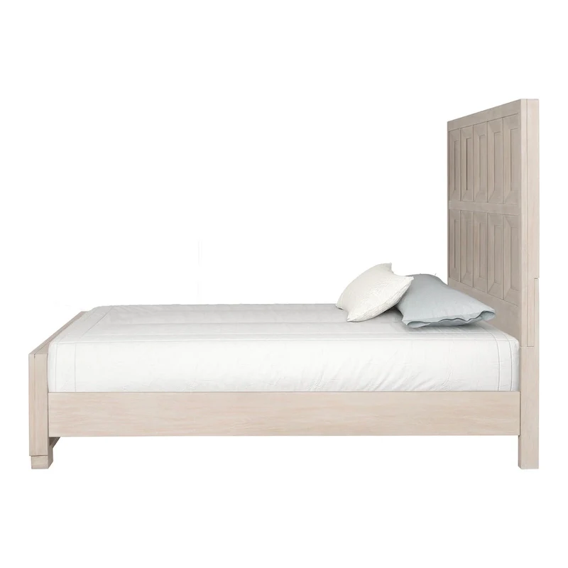 Furniture of America Durem Modern Classic Wood Panel Bed
