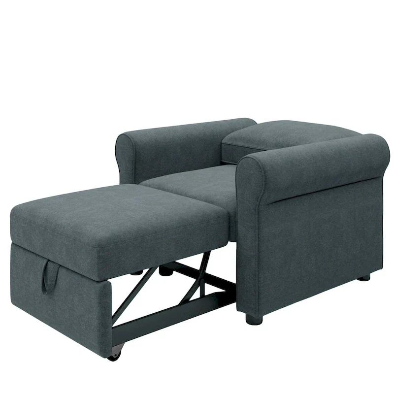 3-in-1 Convertible Sleeper Chair Bed