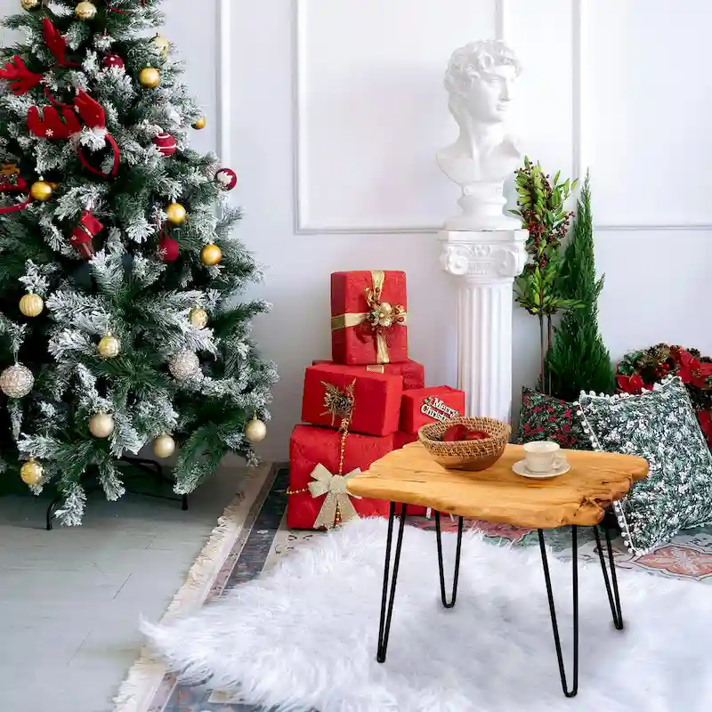 Cedar Roots Live Edge Coffee Table