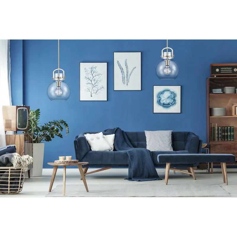 Innovations Lighting Newton Sphere - 1 Light 10  Stem Hung Pendant