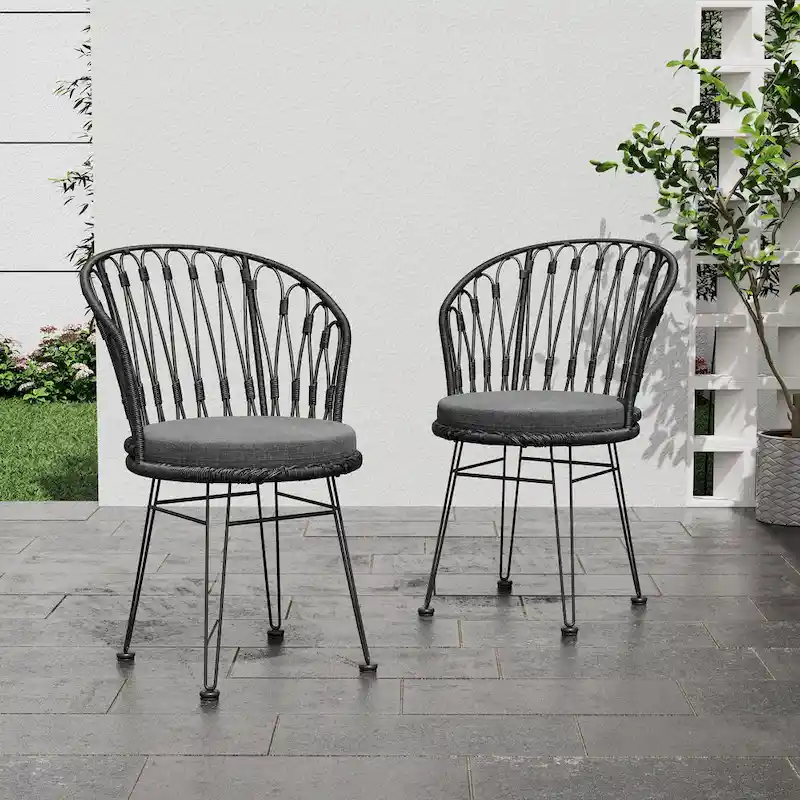 Industrial Dining Chairs set of 2