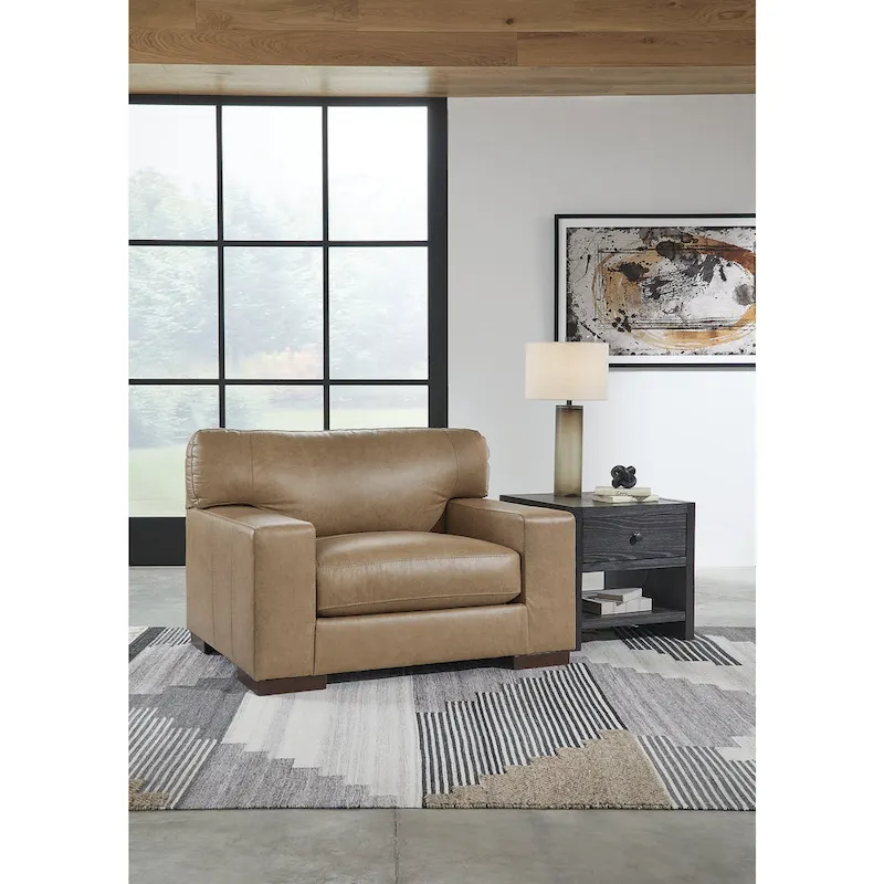 Signature Design by Ashley Lombardia Tumbleweed Oversized Chair - 51W x 40D x 35H