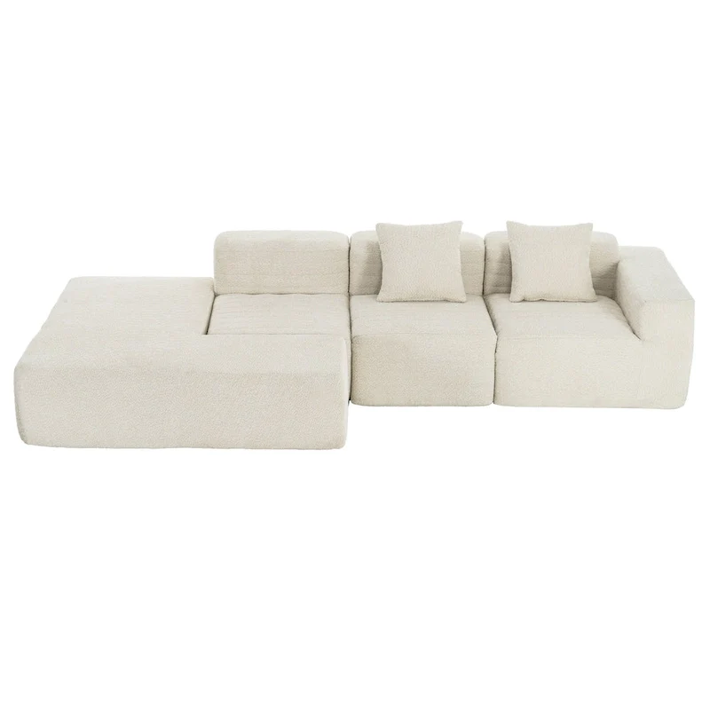 Sectional Sofa Full-compressed Sofa Couch Free-combined Sofa