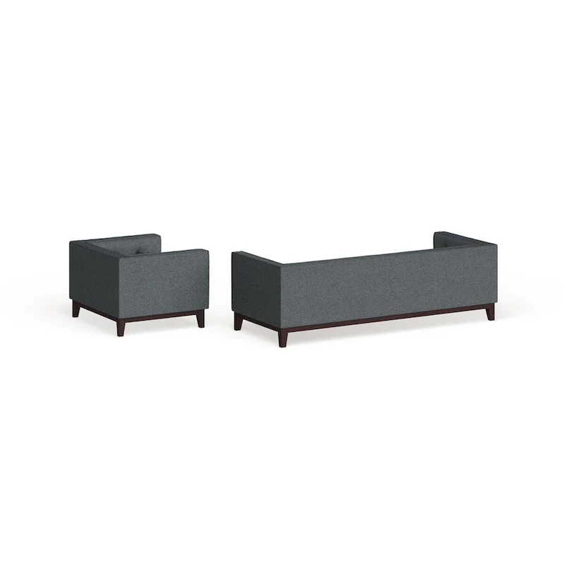 Serve Tufted 2-Piece Living Room Furniture Set