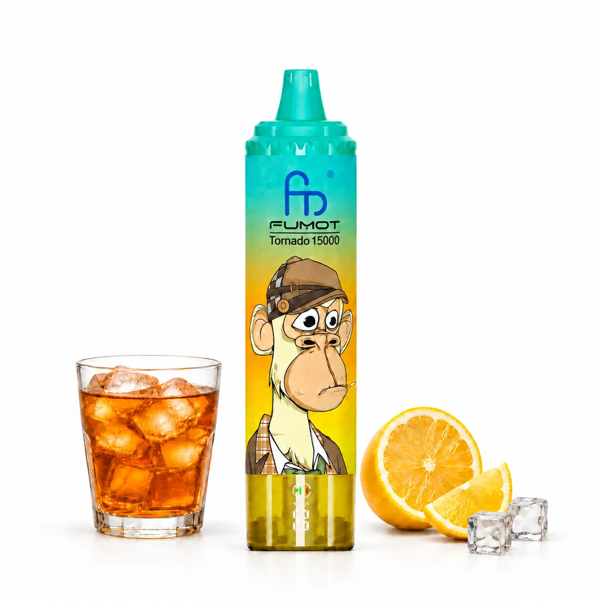 Fumot Tornado 15000 Ice Tea Lemon Ice – Einweg-Vape, Produktansicht