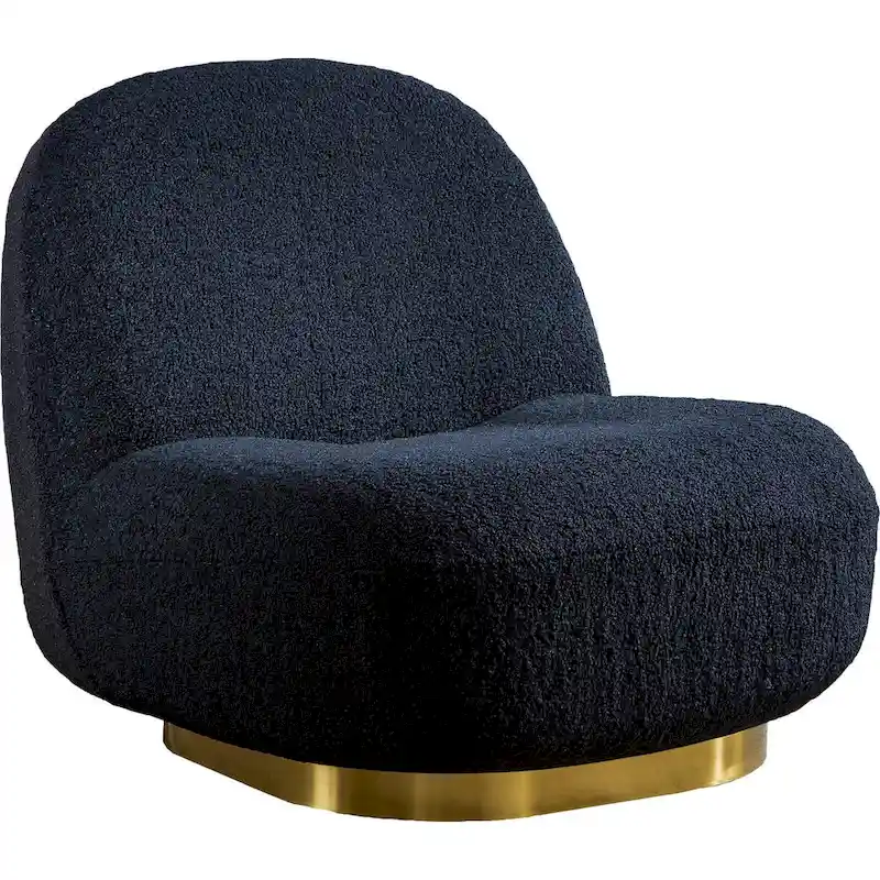 Modern Velvet Swivel Accent Chair