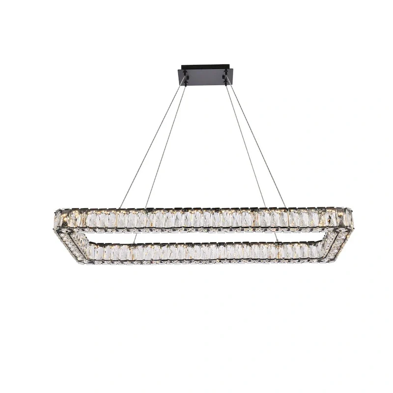 Indigo Home 42 inch LED Single rectangle pendant