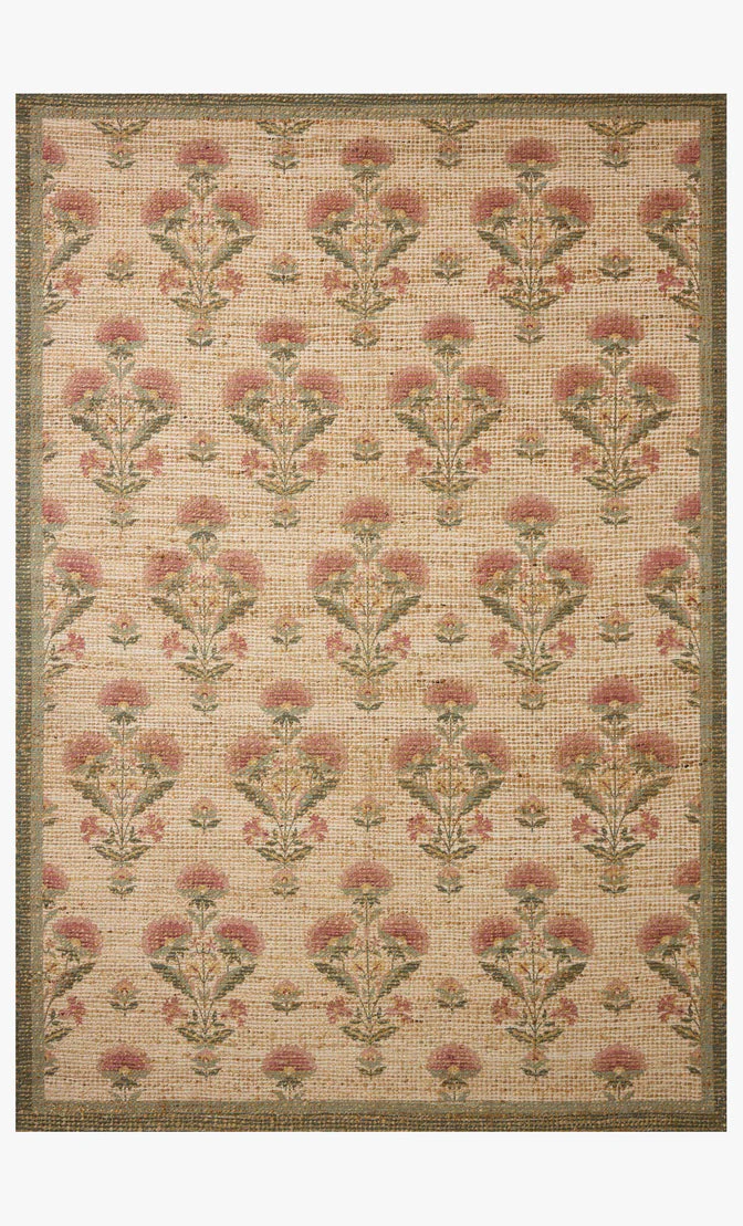 Rue Rug Sage/Blush