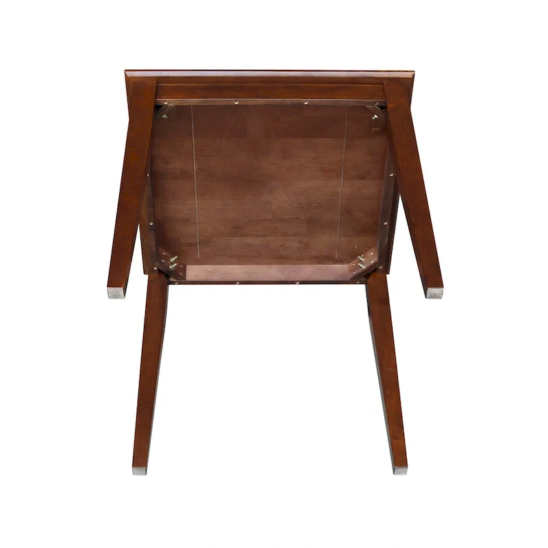 The Gray Barn Cattail Abode Espresso-finished Wood Table with Shaker Legs - Espresso