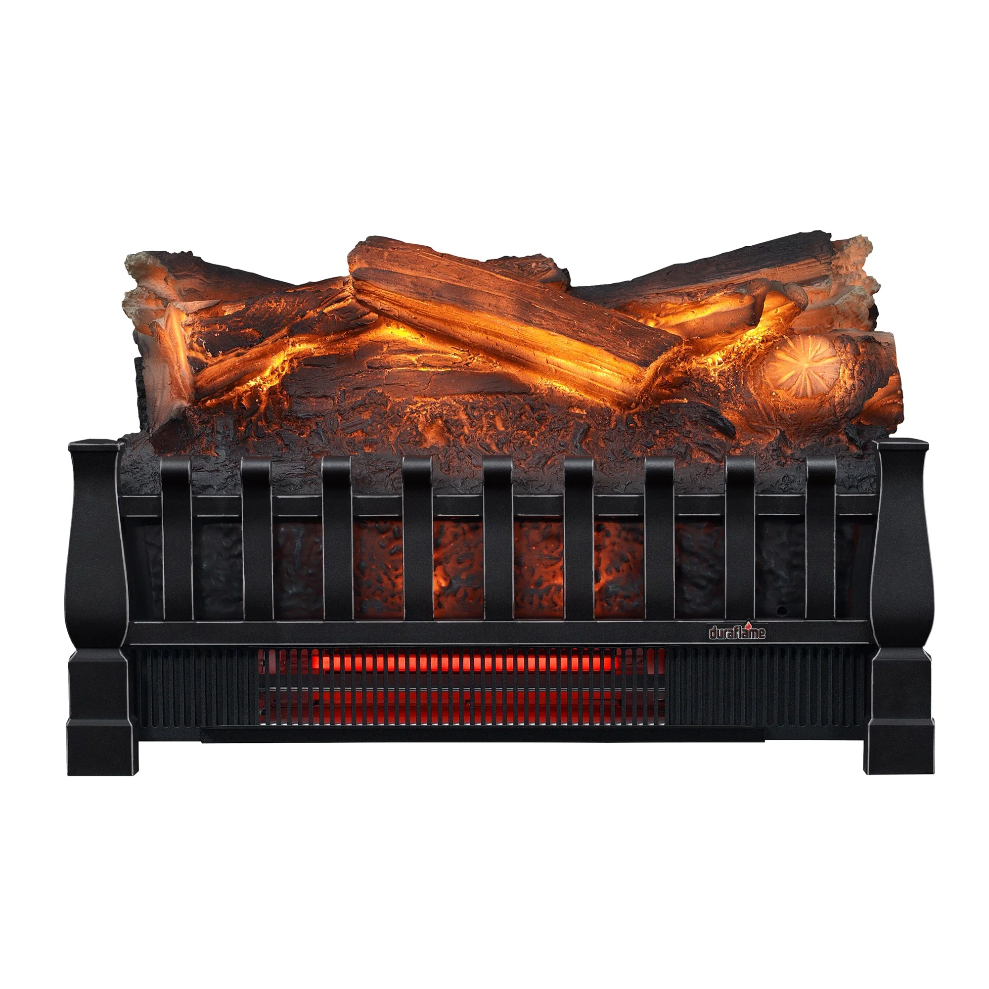 duraflame? Electric Infrared Log Set with Remote Control