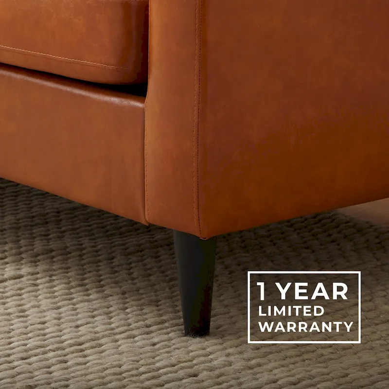 Brookside Ellen 75 Upholstered Scooped Arm Sofa