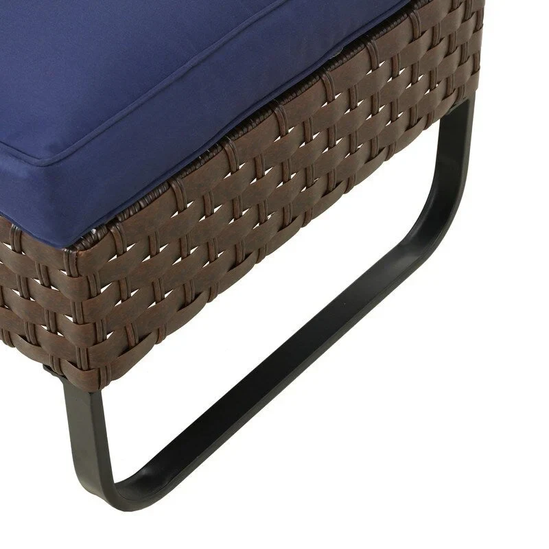 Patio Festival U-Leg Collection Armrest Chair with Cushions