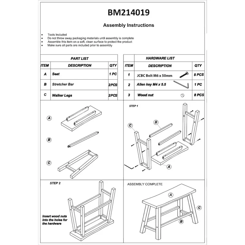 33 Inch Saddle Seat Bench with Angled Frame, Sandblasted Antique Brown Acacia Wood