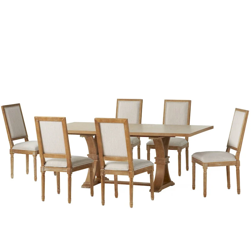 Regina Wood Dining Set by Christopher Knight Home