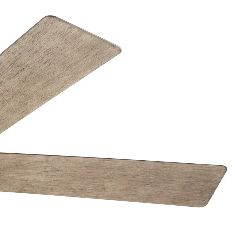 Kichler Verdi 56 Inch LED Ceiling Fan Anvil Iron with Distressed Antique Gray and Walnut Blades