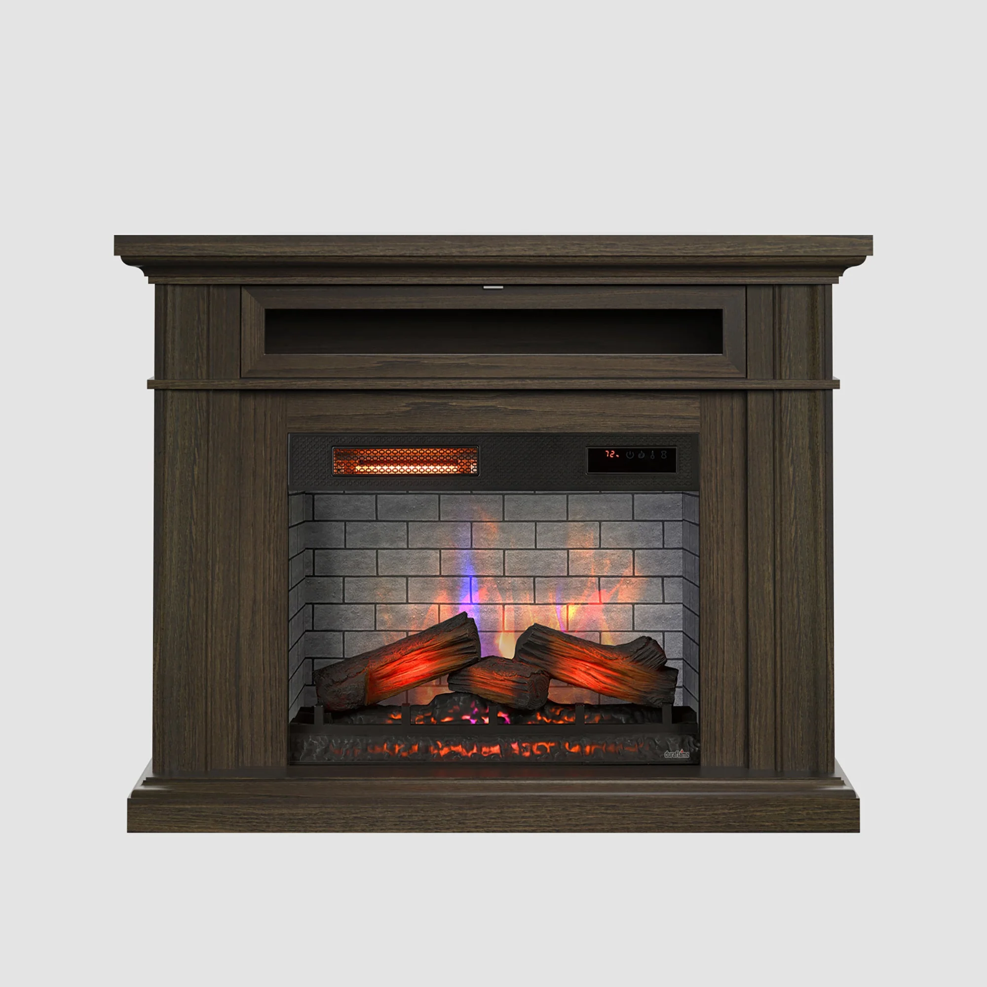 duraflame? 3D Flame Effect Electric Fireplace Wall Mantel