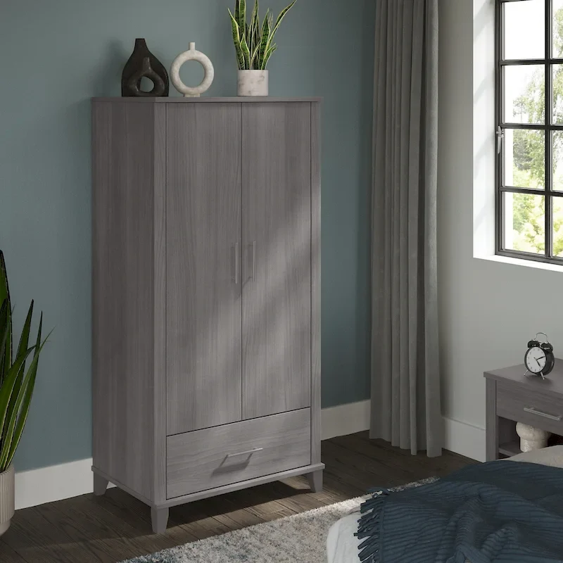 Somerset Large Armoire Cabinet by Bush Furniture