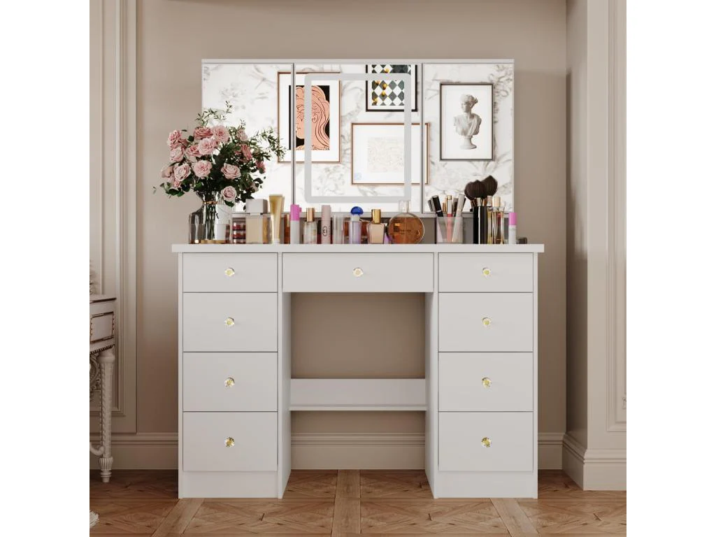 Vanity Table - Blanc