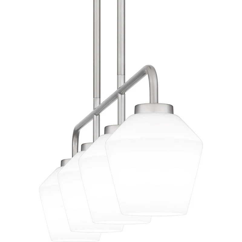 Nielson 4-Light Brushed Nickel Island Light