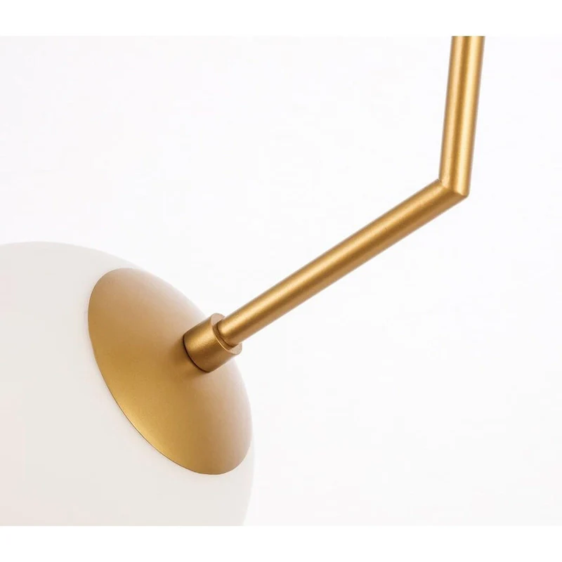 Bastina 20-Inch 1-DownLight Frosted Glass Pendant