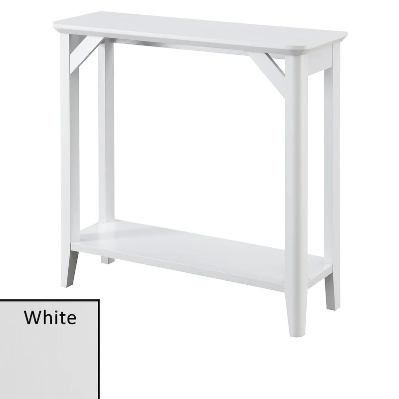 Convenience Concepts Winston Hall Table with Shelf