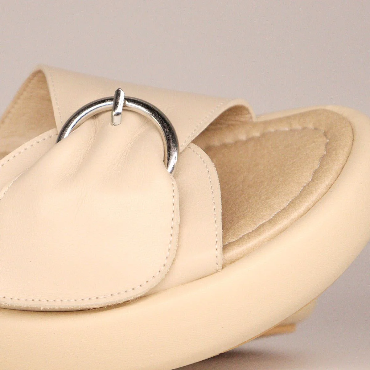 Paris Cream Sandal