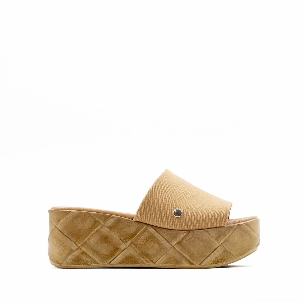 Macao Mink Platform Sandal