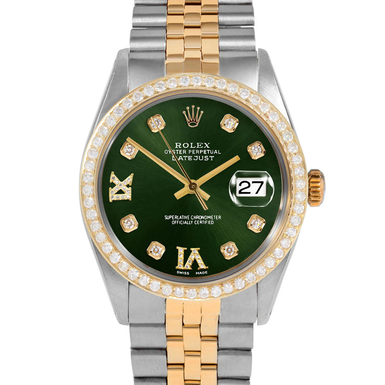 Rolex Datejust 36mm | 16233-GRN-8DR69-BDS-JBL