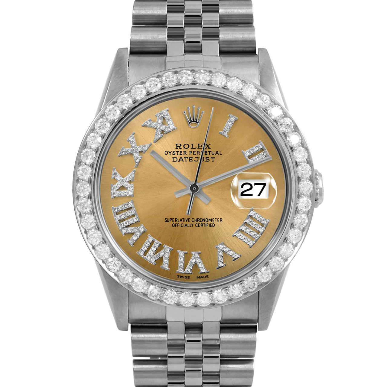 Rolex Datejust 36mm | 16234-CHM-FDR-25CT-JBL