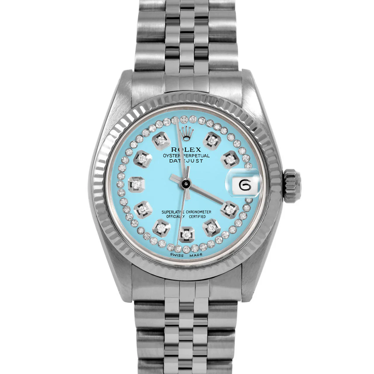 Rolex Datejust 31mm | 6827-SS-TRQ-STRD-FLT-JBL