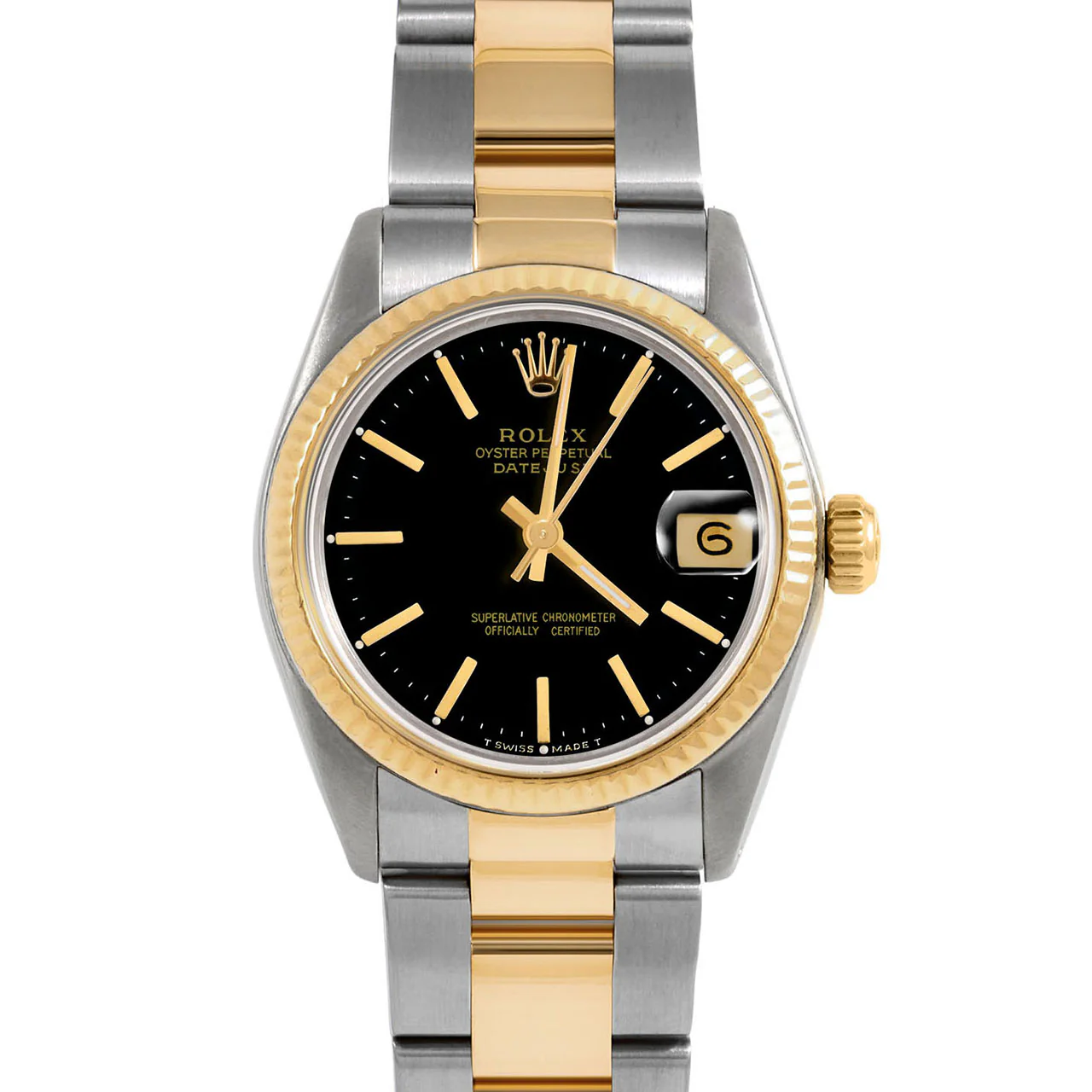 Rolex Datejust 31mm | 6827-TT-BLK-STK-FLT-OYS