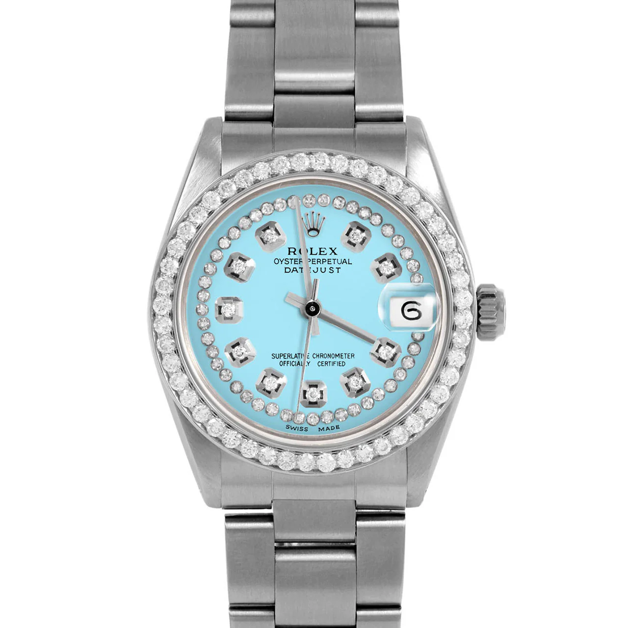 Rolex Datejust 31mm | 6827-SS-TRQ-STRD-BDS-OYS
