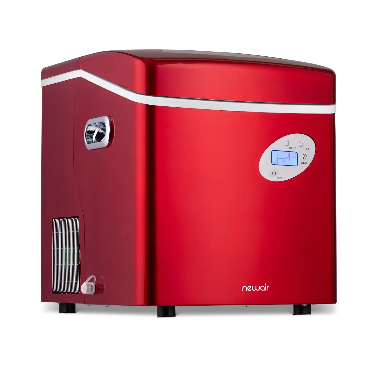 Newair Countertop Ice Maker, 50 lbs. of Ice a Day, 3 Ice Sizes and Easy to Clean BPA-Free Parts